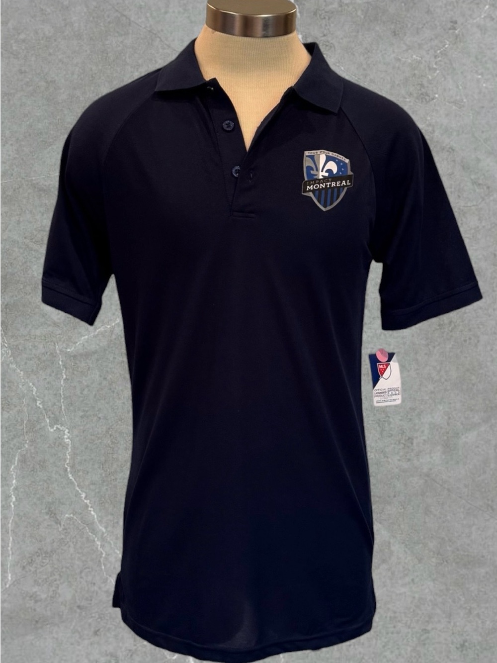 Montreal Impact MLS Men's Navy Polo Shirt